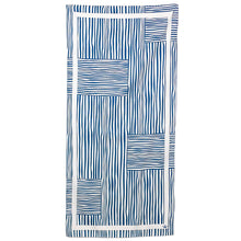 Load image into Gallery viewer, Fiji Stripe Beach Towel in Royal