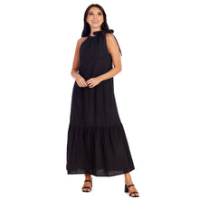 Load image into Gallery viewer, Black Julip Maxi Dress