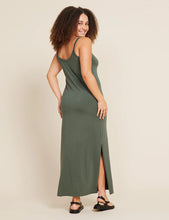 Load image into Gallery viewer, V Neck Slip Dress Moss