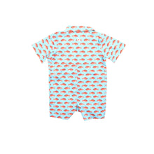 Load image into Gallery viewer, Red Snapper Short Sleeve Romper