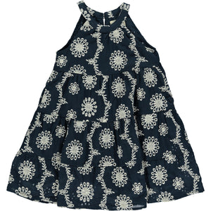 Maleia Dress Navy