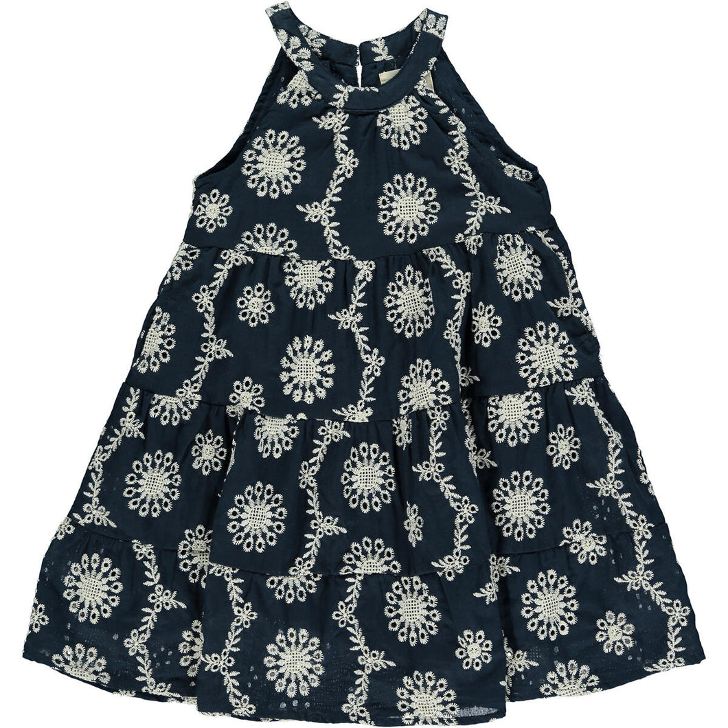 Maleia Dress Navy