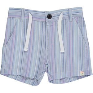 Shorts Multi Blue Striped