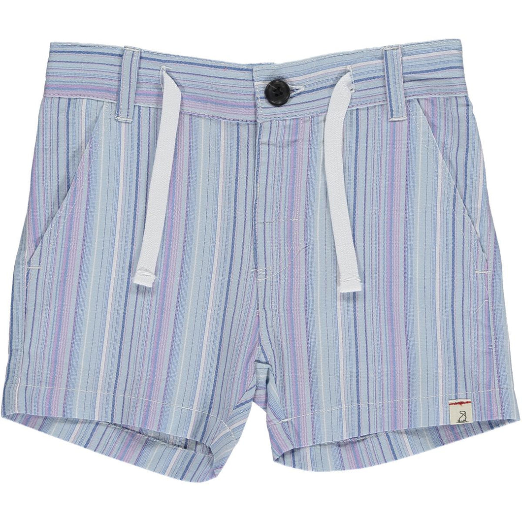 Shorts Multi Blue Striped