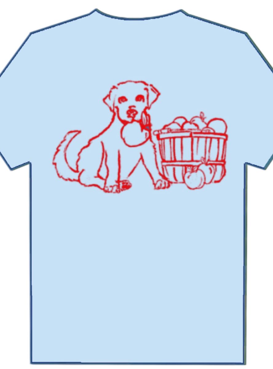 Puppy Apple Tee