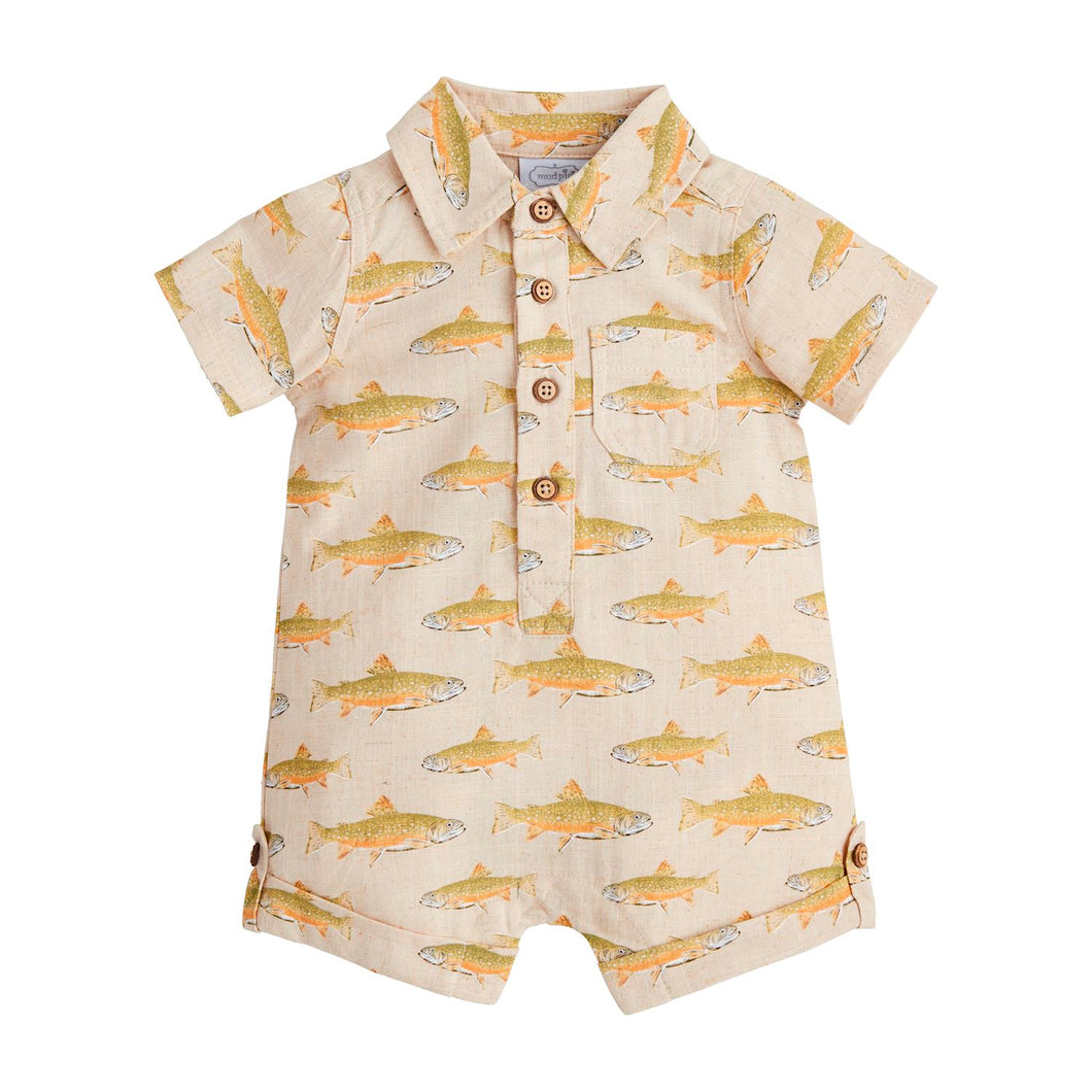 Linen Fish Shortall