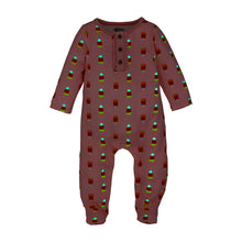 Load image into Gallery viewer, Candycorn Sleeper with Headband