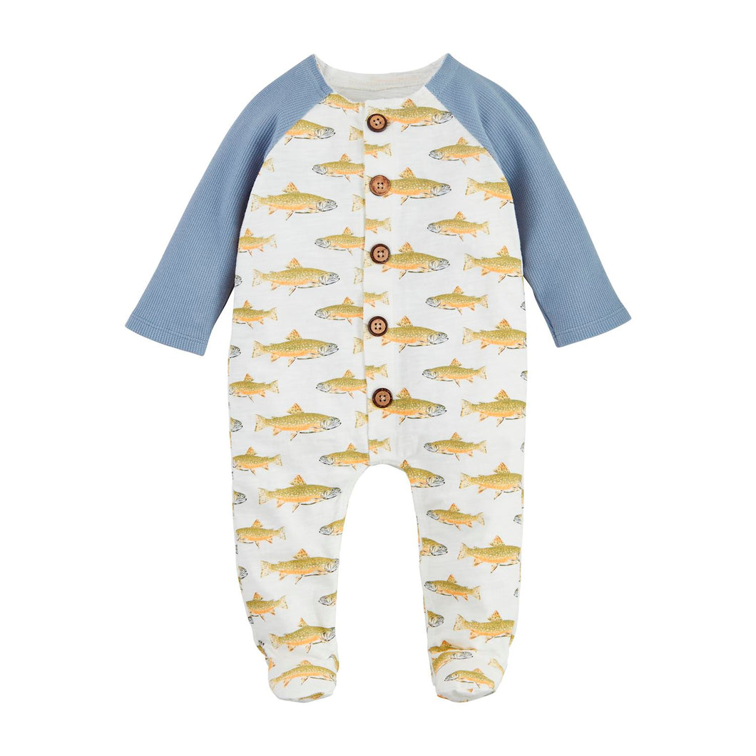 Fish Button Sleeper