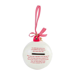 Yearly Memory Ornament