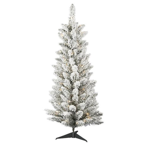 5' FLOCKED COLUMN TREE