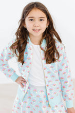 Load image into Gallery viewer, Mint Rainbow Sequin Jacket