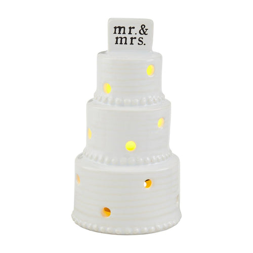 Wedding Cake Light Up Singing Sitter