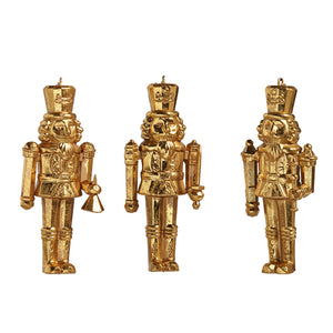 Gold Nutcracker Ornament