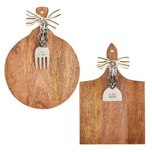 Cheese Paddle Board & Utensil Set