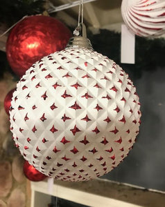 Red & White Ornamnet