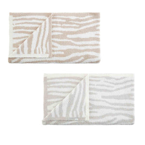 Zebra Chenille Blanket