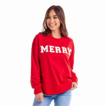 Load image into Gallery viewer, Holiday Patch Sweatshirt