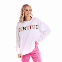 Load image into Gallery viewer, Holiday Patch Sweatshirt