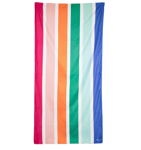 Summer Oasis Beach Towel White