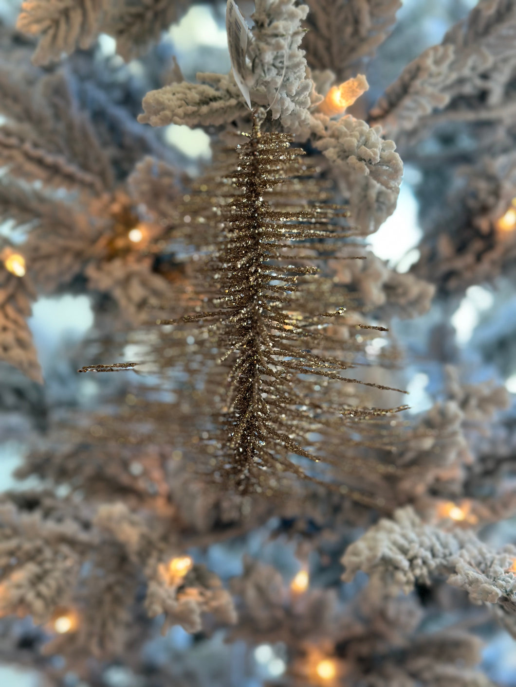 Glitter Tree Ornament
