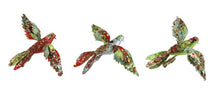 Load image into Gallery viewer, Beaded Glitter Bird Clip