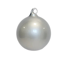 Load image into Gallery viewer, Gilded Glass Ornament, Pearl