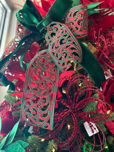 Load image into Gallery viewer, Emerald Red Fancy Ribbon