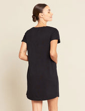 Load image into Gallery viewer, Goodnight Night Dress Black