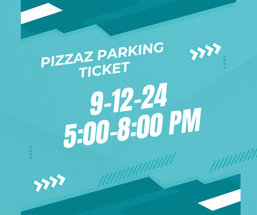 Warehouse Sale Parking Ticket 9-12
