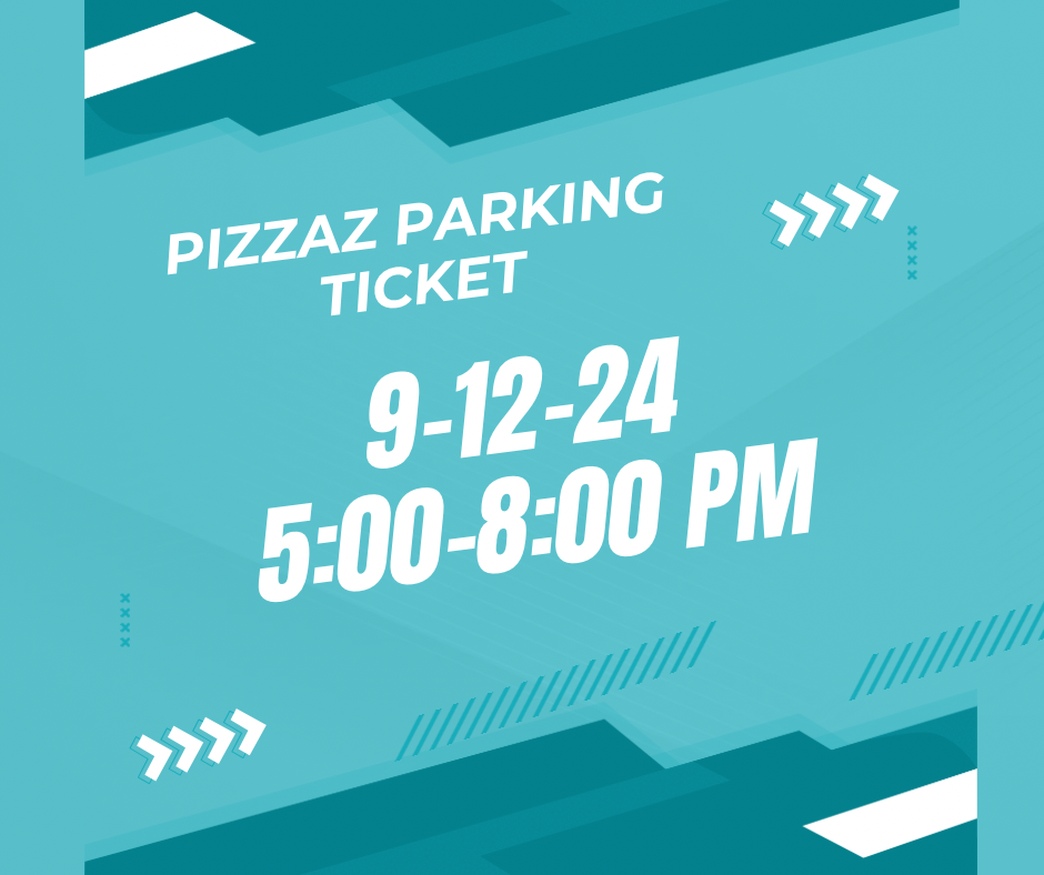 Warehouse Sale Parking Ticket 9-12