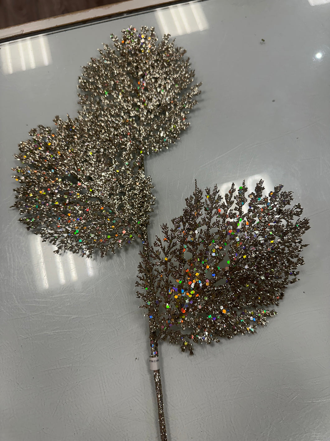 Champagne Glitter Coral Reef Spray