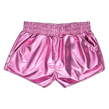 Load image into Gallery viewer, Pink Metallic Shorts