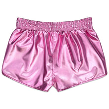 Load image into Gallery viewer, Pink Metallic Shorts
