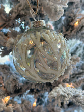 Load image into Gallery viewer, Coral Glass Ornament