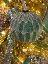 Load image into Gallery viewer, Green Honeycomb Ball Ornament