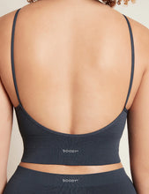 Load image into Gallery viewer, Ribbed Low Back Bra storm