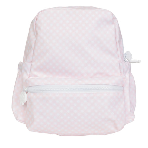 Small Backpack Pink Gingham