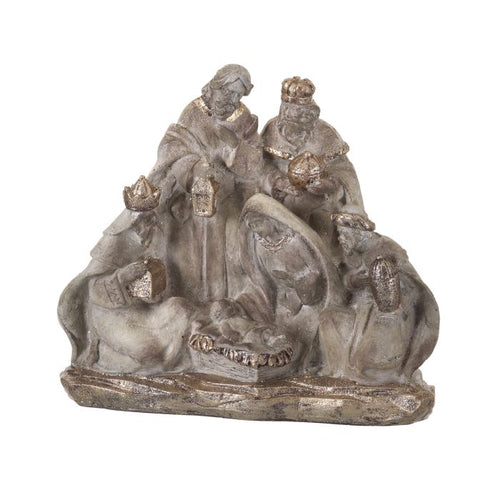 Aged Nativity Scene