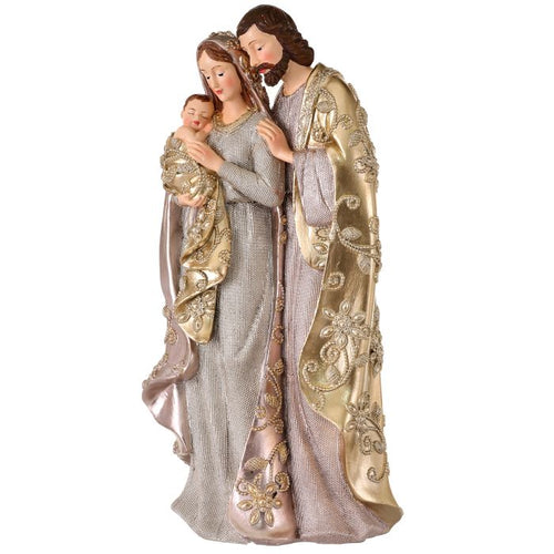Metallic Floret Holy Family