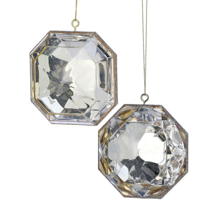Small Champagne Precious Gem Ornament