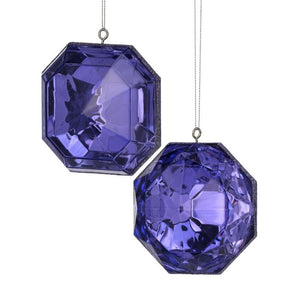 Small Purple Precious Gem Ornament