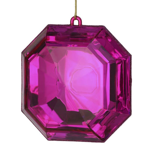 Large Fuchsia Gem Ornament