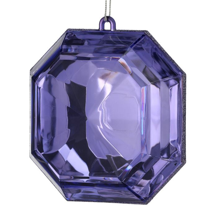 Large Purple Gem Ornament