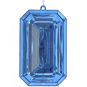 9" Sapphire Gem Ornament