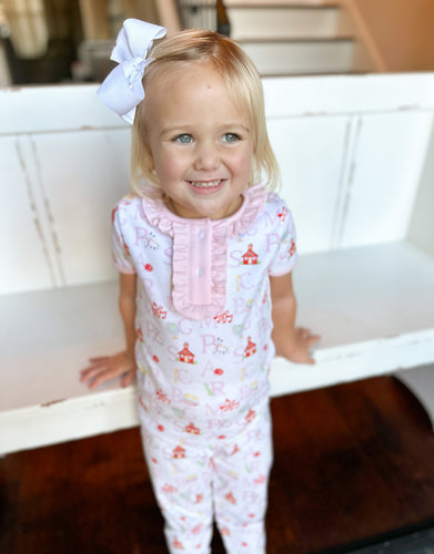 ABC Back to School Two Piece Jammies Girls