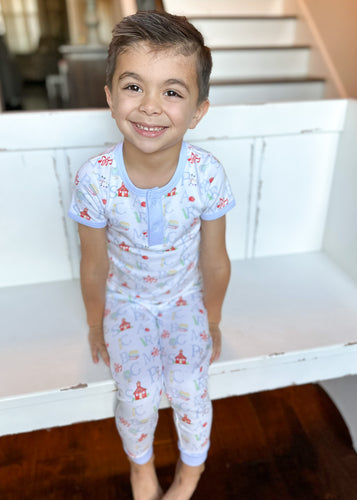 ABC Back to School Two Piece Jammies Boys