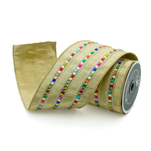 Kaleidoscope Ribbon, Gold 4