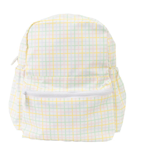 Small Backpack Multi Windowpane
