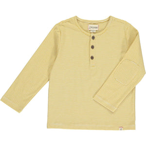 Adams Henley Gold & White Stripe