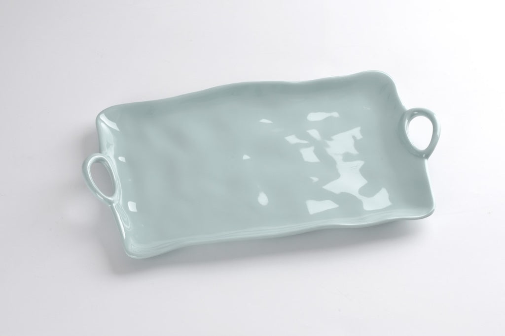 Large Aqua Platter